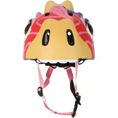 Crazy Safety Giraffe, pyöräilykypärä, juniori, punainen
