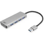 ACT 4-porttinen USB-hub