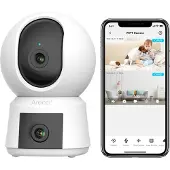 Arenti Indoor Wi-Fi 3MP+3MP Dual-lens Pan-Tilt Camera (P3TT)