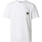 The North Face Paita 'Mountain' ecru / khaki / musta / valkoinen