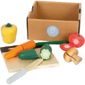 Small Foot Cuttable Vegetable Set lelusetti puinen 3 y+ 1 kpl