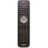 Philips Perfect replacement SRP5016/10, Ääni, DTV, DVD/Blu-ray, DVR, Kotiteatterijärjestelmä, SAT, TV, IR Langaton, Painikkeiden painaminen, Musta