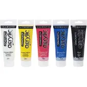 Daler Rowney Graduate Acrylic 120 ml Cadmium Red Deep Hue