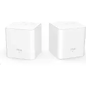 Tenda MW3, Valkoinen, Kannettava reititin, Kaksitaajuus (2,4 GHz/5 GHz), Wi-Fi 5 (802.11ac), 867 Mbit/s, 802.11a, 802.11b, 802.11g, Wi-Fi 4 (802.11n), (NOVA MW3-2)