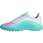 Adidas F50 Messi League Tf Aurora Radiante - Valkoinen/lucid Pink/flash Aqua - Turf (Tf), koko 44