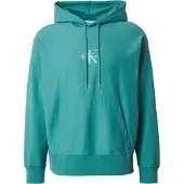 Calvin Klein Jeans Collegepaita petrooli / valkoinen