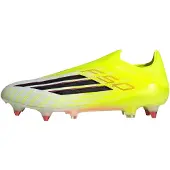 Adidas F50 Elite Laceless Sg Born For Goals - Keltainen/musta/lucid Red - Pehmeä Nurmi (Sg), koko 40