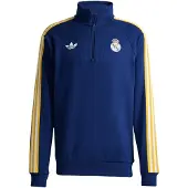 Adidas Real Madrid Track Top Og Half Zip - Navy - , koko Large