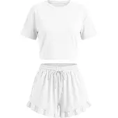 Imily Bela Pyjamashortsit valkoinen