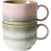 HK Living 70's teekuppi 42,5 cl 2 osaa Nova