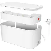 Logilink 5-nastainen jatkojohto, jossa 3 USB-kotelojärjestelijä