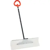 Vevor -lumiauralapio, 76,2 cm ulkokäyttöön tarkoitettu lumiauralapio ergonomisella otteella, HDPE-muoviterä, talvilapiot segmentoidulla kahvalla, metallireunainen nauha, kannettava lumenpoistotyökalu a