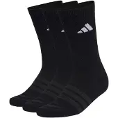 Adidas Sukat Cushioned Sportswear Crew 3-pack - Musta, koko 46-48