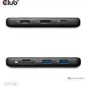 Club 3D 8-1 Portable Dock USB Type-C (CSV-2551)