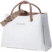 Valentino Käsilaukku 'Alexia' beige / valkoinen