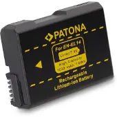 PATONA Nikon EN-EL14 Akku: CoolPix P7000-P7800 D5100-D5600 D3100-D3500