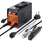 Vevor 220 V puikkohitsauslaite, 160 A:n kaari-/nosto-TIG-hitsauslaite suurella LED-näytöllä, 2-in-1 kannettava puikkohitsauslaite kuumakäynnistyksellä, kaarivoimalla ja tarttumattomuudella (VRD), puik