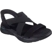 SKECHERS Go Walk Flex Sandal - Glimmer - Black - 37