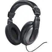 Hama Headphone Over-Ear Wired Shell Black