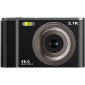 INF Digikamera 48MP 1080 FHD 2,8 tuuman näyttö Black