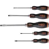 Neo Tools S2 iskuruuvimeisselit, 5 kpl:n sarja