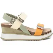 Xti for woman. 14282204-VERDE Sandals 142822 green (37), 5 to 8 cm, Buckle, Casual