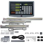 Vevor Digital Readout 16" &amp; 18" &amp; 38" Lineaarinen mittakaava, 3-akselinen DRO-näyttösarja