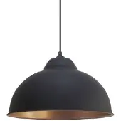 Eglo Truro 2 riippuvalaisin E27 37cm musta/kupari