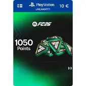 Sony 1 050 EA FC 26 -pistettä (PSN-lahjakortti)