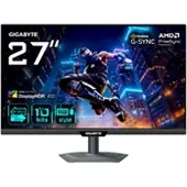 Gigabyte 27" M27UP, 160Hz 4K Dual-Resolution -pelimonitori, musta