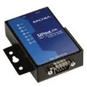 Moxa – UPort 1150I, USB to serial adapter, DB9male - USB Type B female, black/blue (UP-1150I)
