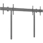 Multibrackets M Wallmount Pro MBW2U w Floorsupport Black