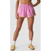ICANIWILL Contrast Shorts W Pink/Yellow