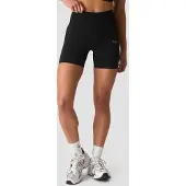 ICANIWILL Define Seamless V-shape Midi Shorts W Black