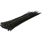 Logilink Opaski zaciskowe 30cm 100szt. czarne