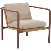 Brafab Motty nojatuoli Zin Red / Teddy Beige