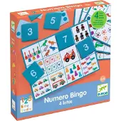 Djeco Kuva-arpa M. Numerot - - OneSize - Pelit