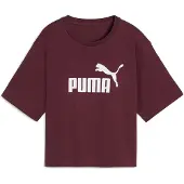 Puma Ess No 1 Logo Cropped Lyhythihainen T-paita