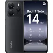 Xiaomi - Redmi Note 14 5G - 8 Gt + 256 Gt - Syvänmustaa