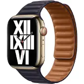 Apple Watch 41mm Ink Leather Link - Large