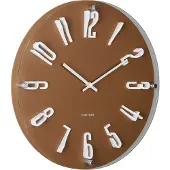 Karlsson seinäkello Esencia Elevated mocha brown KA6090BR