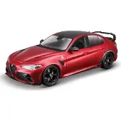 Bburago Alfa Romeo Giulia GTAM metalli punainen 1:18