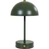 Ebuy24 Pöytävalaisin - Holt LED - Vihreä/Messinki