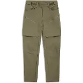 Bergans Convertible Zip-Off Softshell Pants Women Green Mud 46