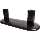 B-Tech AV SYSTEM 2 - HEAVY DUTY TWIN POLE CEILING / FLOOR MOUNT FOR Ø50MM POLES (BT7807/B)