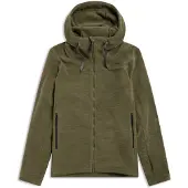 Bergans Hareid Fleece Hood Jacket Men Pine Forest XL
