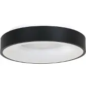 Steinhauer Led Ringlede, himmennettävä, Musta, Olohuone/ruokailutila, Metalli, Moderni