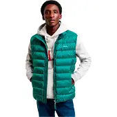 Gant for man. 7006299 Lightweight down waistcoat green (XXL), Casual, Recycled Polister, Sustainable