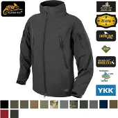 Helikon Tex GUNFIGHTER Jacket - Shark Skin Windblocker, L, musta