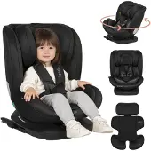 Lionelo BASTIAAN i-Size Turvaistuin, Black Carbon